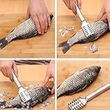 Limpador Inox De Escamas Remove Escamas Do Peixe Oferta