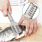 Limpador Inox De Escamas Remove Escamas Do Peixe