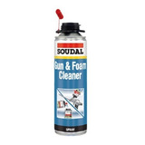 Limpador P Pistola Aplicadora Espuma Expansiva Soudal 500ml