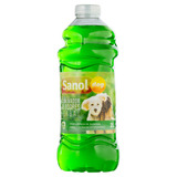 Limpador Sanol Dog Eliminador De Odores Herbal Uso Veterinário Em Frasco 2l