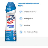 Limpador Sapólio Radium Saponáceo Clássico Cremoso Clássica Em Squeeze