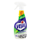 Limpador Spray Desengordurante Veja Cozinha Limão 500ml
