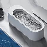 Limpador Ultra Sônico Limpador De Jóias Ultra Sônico Profissional Casa Profissional Portátil Pequena Máquina De Limpeza De Vibração De Alta Frequência Para Jóias óculos Anéis Prata