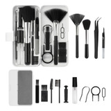 Limpeza De Celular Notebook Tablet Fone Kit 18 Em 1   Estojo