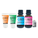 Limpeza De Pele kit Peeling 3d 5 Produtos Acompanhamento