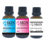 Limpeza Facial peeling 3d10ml Tca 10ml Retinoico10ml
