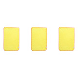 Limpeza Inteligente Kit 3 Pano De Microfibra 40x60cm Cor Amarelo