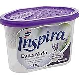 Limppano Evita Mofo Desumidificador Inspira 180G Fragância Lavanda