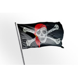 Linda Bandeira Pirata 150x90cm