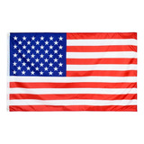 Linda Bandeira Usa Oficial  1 50x0 90mt Dupla Face 