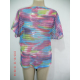 Linda Blusa Colorida- Tam: G