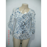 Linda Blusa Estampada 