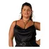 Linda Blusa Feminina Regata Cirrê Plus Size Festa  Premium