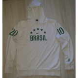 Linda Blusa Seleção Brasileira 2010 Nike Branca Tamanho Xl