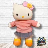 Linda Boneca Hello Kitty Original Multibrink 26cm