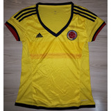 Linda Camisa Feminina Da Seleção Da Colômbia 2015 adidas