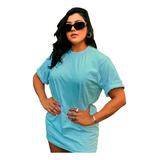Linda Camiseta Academia Oversized