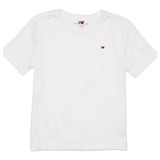 Linda Camiseta Branca Básica Tommy Hilfiger - Menino