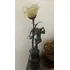 Linda Escultura De Cupido Pétit Bronze Art Nouveau