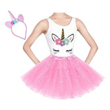 Linda Fantasia Infantil Unicornio