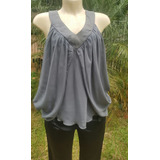 Lindissima Blusa Cinza Tamanho