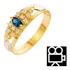 Lindo Anel De Formatura Ouro 18k + Brinde Frete Grátis