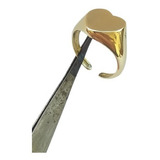 Lindo Anel Dourado Feito