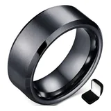 Lindo Anel Masculino Tungstenio