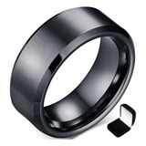 Lindo Anel Masculino Tungstenio