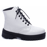 Lindo Bota Coturno Feminino