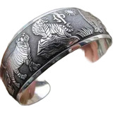 Lindo Bracelete Pulseira Prateado