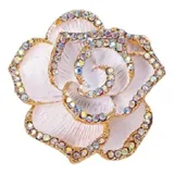 Lindo Broche Dourado Flor