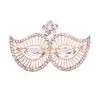 Lindo Broche Dourado Strass