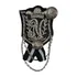 Lindo Broche Masculino De Luxo Elegante Brasão