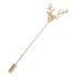 Lindo Broche Pin Lapela Dourado Alce Terno Noivo Casamento