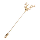 Lindo Broche Pin Lapela Dourado Alce Terno Noivo Casamento