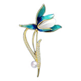 Lindo Broche Prateado Formato