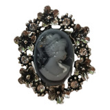 Lindo Broche Prateado Madreperola