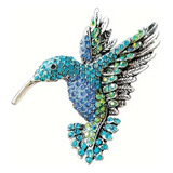 Lindo Broche Prateado Passaro