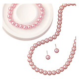 Lindo Colar Brinco Pulseira