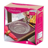 Lindo Jogo 6 Pratos Fundo Emotions Refeições Refinadas 25-cm