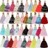 Lindo Kit Com 10 Vestidos Longos Para Bonecas Sem Repetição
