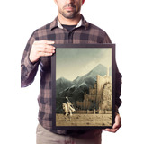 Lindo Quadro Gandalf O Senhor Dos Anéis Poster Moldurado