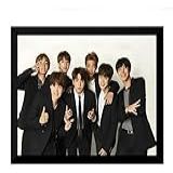 Lindo Quadro Poster C Moldura Bagtan Boys Bts Kpop P7856