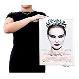Lindo Quadro-Poster Com Moldura Classico Cisne Negro Brc5137