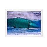 Lindo Quadro Poster Decoração Surf Praia Onda Brc6876