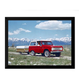 Lindo Quadro Poster Decorativo Carro Retro Vintage P7752