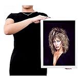 Lindo Quadro Poster Emoldurado Tina Turner Pop 80-s Brc6170