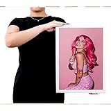 Lindo Quadro Poster Halsey Brc81789