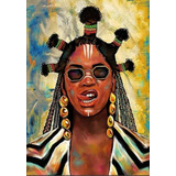 Lindo Quadro Tecido Tela